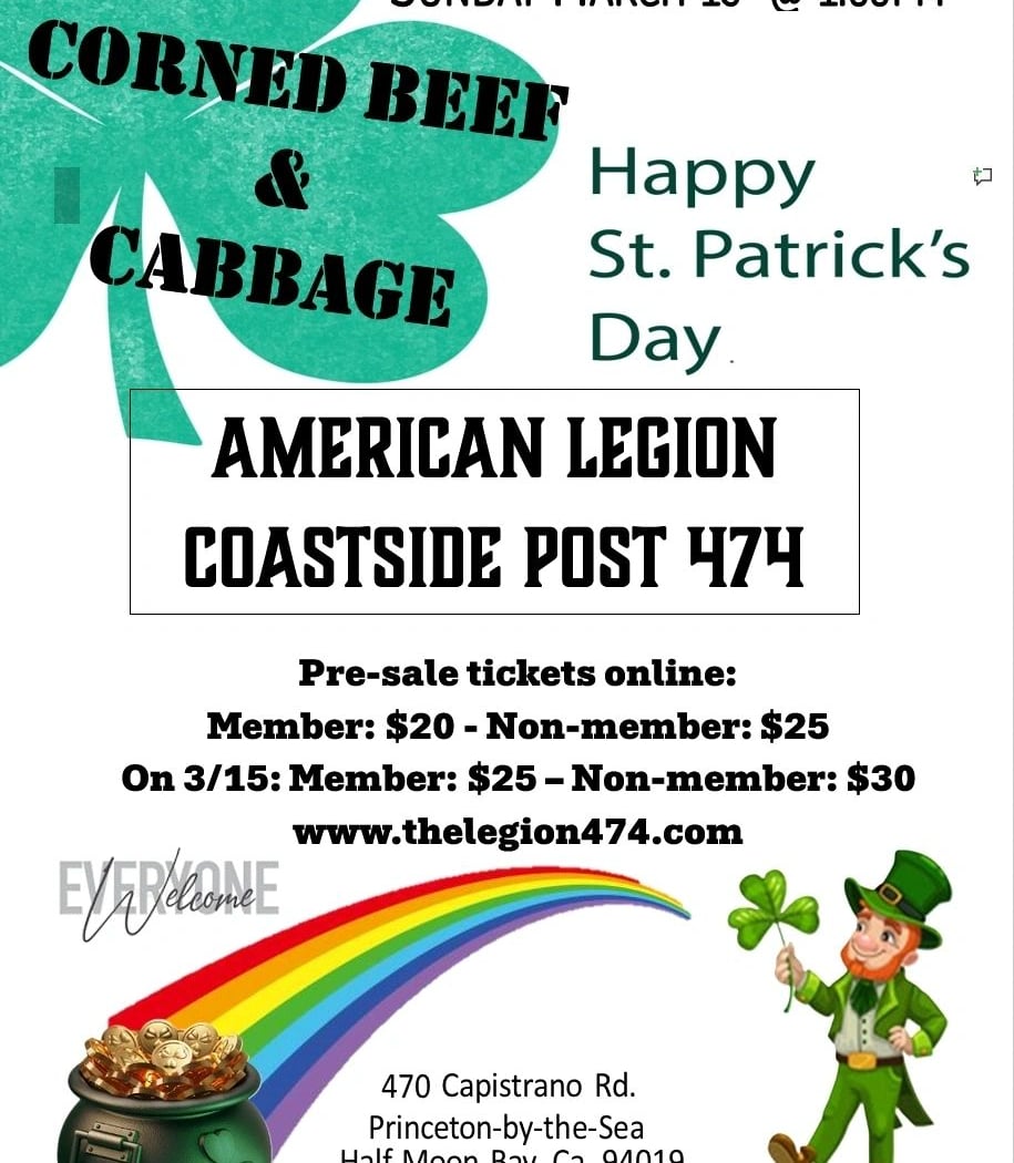Saint Patrick's Day corned beef & cabbage lunch 1