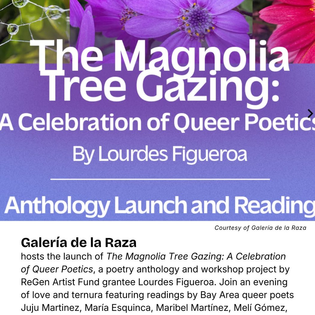 The Magnolia Tree Gazing: A Celebration of Queer Poetics Anthology Launch and Reading 1