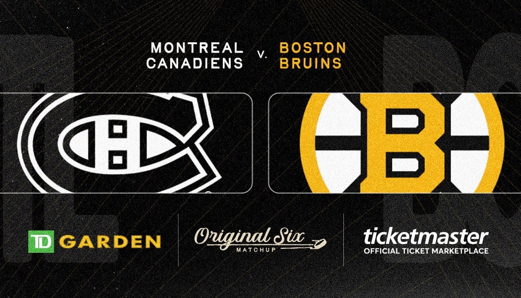 Bruins vs. Canadiens 1