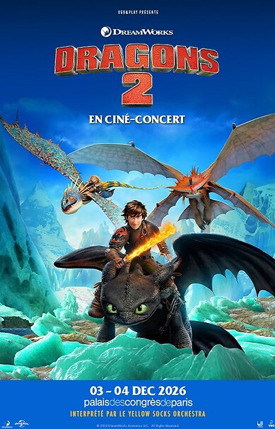 DRAGONS 2 EN CINE-CONCERT 1