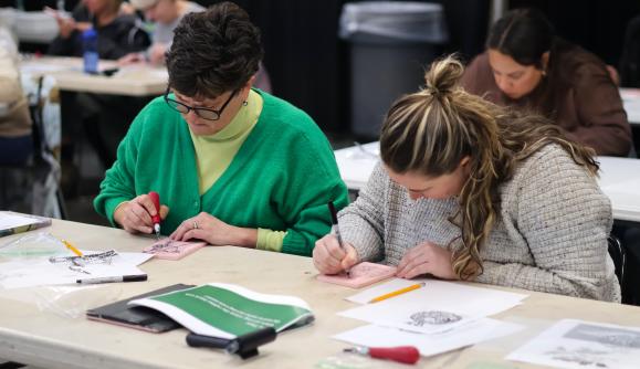Floriography: Linocut Workshop 1