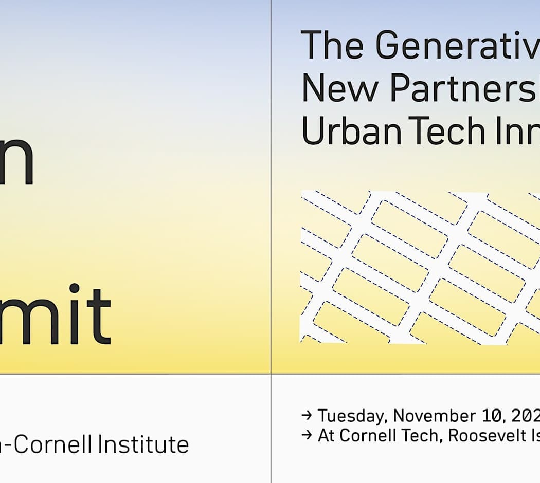 Urban Tech Summit 2026: The Generative City