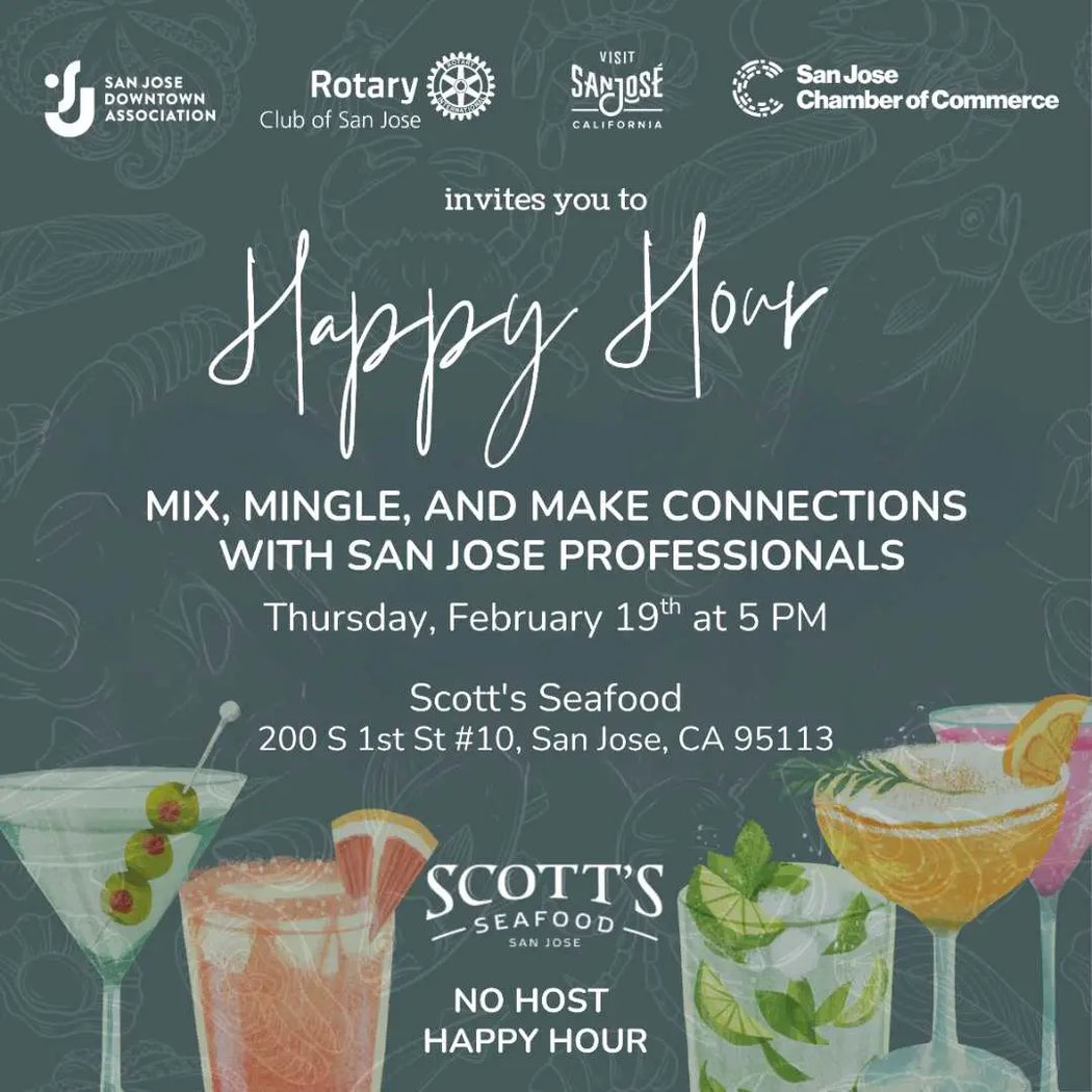 San Jose Downtown Happy Hour 1