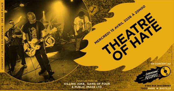 Theatre of Hate en concert (côté Records) 1