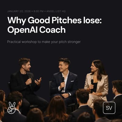 Why Good Pitches Don’t Get Funded: A Live Workshop on Clarity & Confidence 1
