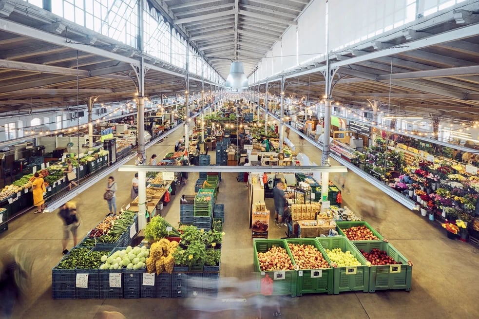 Hall 22 Holešovice Vegetable Market