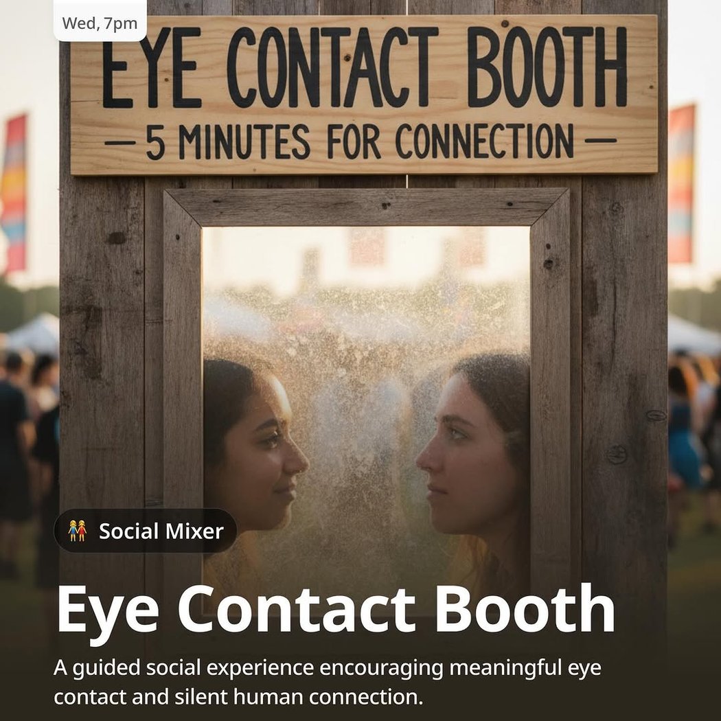 Eye Contact Booth 1
