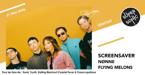 Screensaver • NØNNE • Flying Melons 1