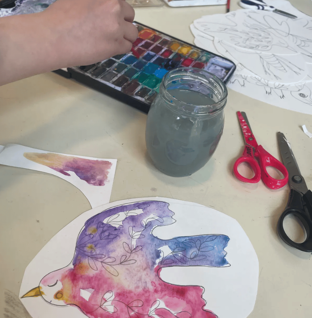 Stage de découverte de l’aquarelle pour les enfants 1