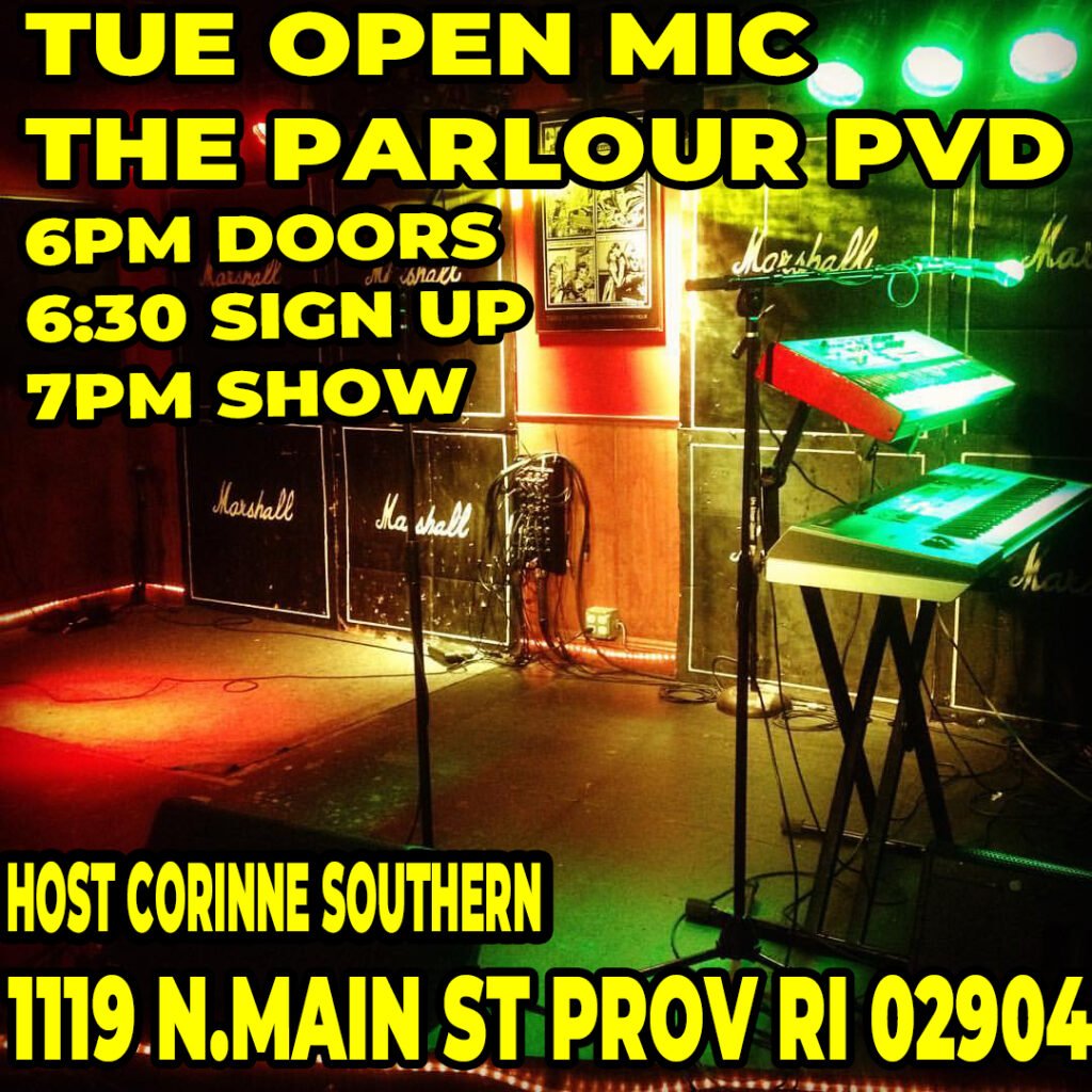 The Parlour Award-Winning Open Mic Night