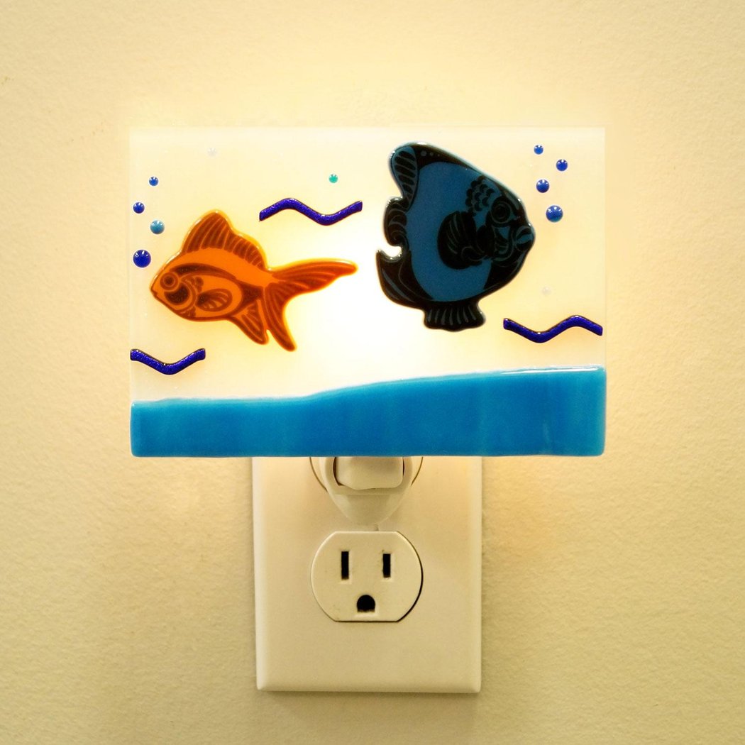 Glass Fusing: Mummy Nightlight 2