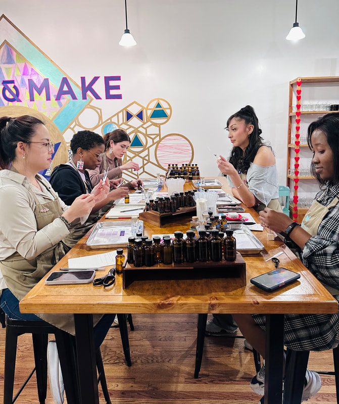 Perfume making workshop 1