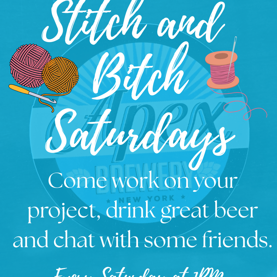 Stitch Sesh Saturdays 1