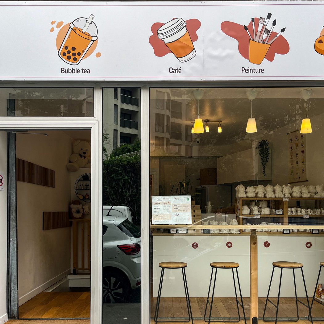GuTea 13ème | Bubble tea • Café • Peinture 2