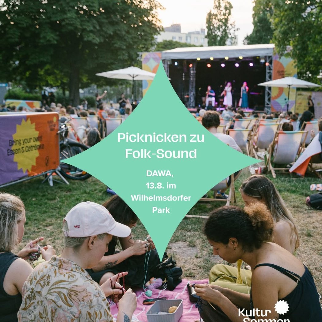 Picknicken zu Folk-Sound mit DAWA 1