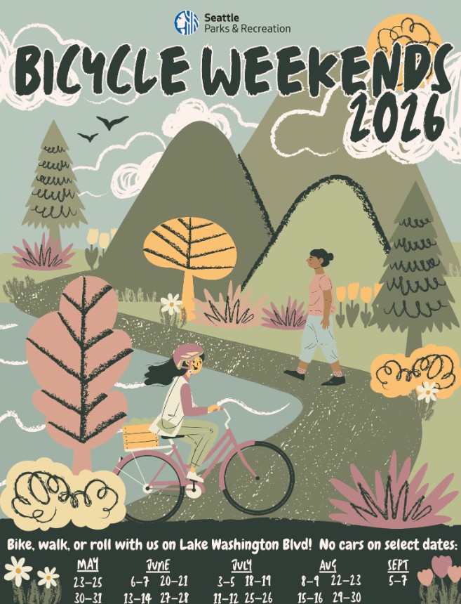 Bicycle Weekends on Lake Washington Boulevard