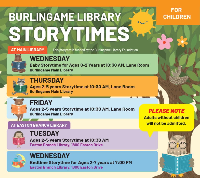 Baby Storytime for Ages 0 - 2 1