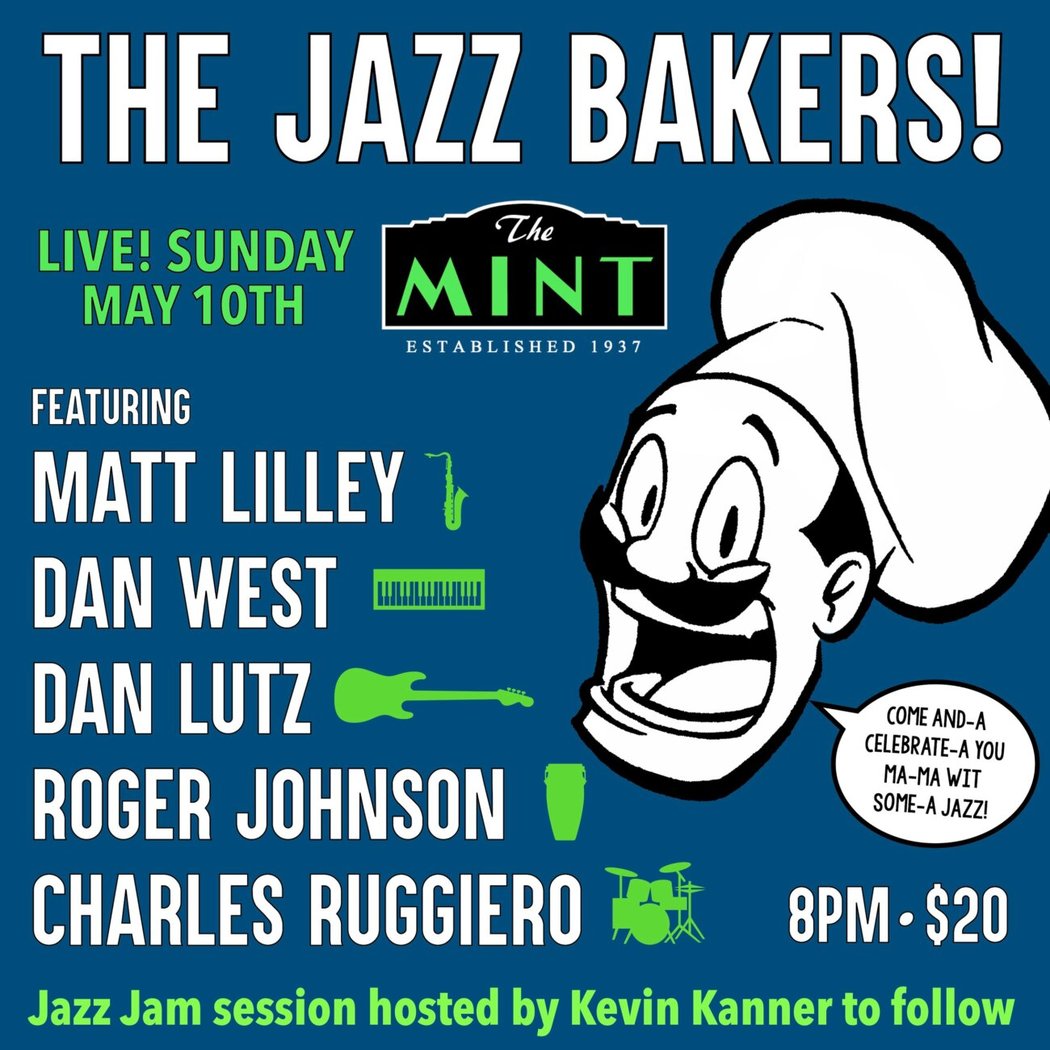 Jazz Sunday: The Jazz Bakers & Kevin Kanner Jazz