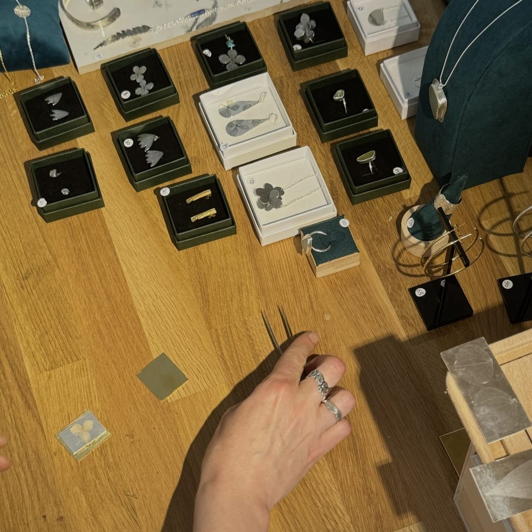 Visite de l'atelier de Siana Swieca 1