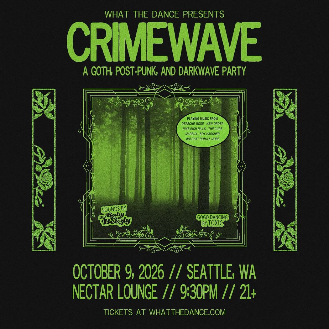 CRIMEWAVE: A GOTH, POST-PUNK & DARKWAVE PARTY