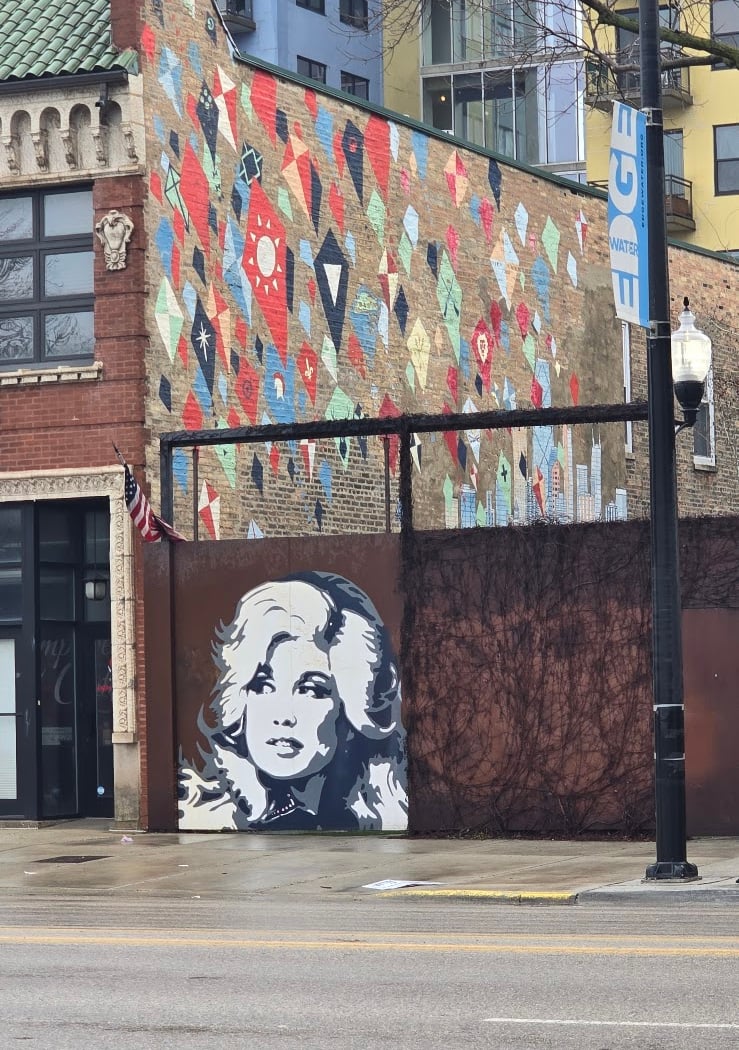 Dolly Parton Mural 2
