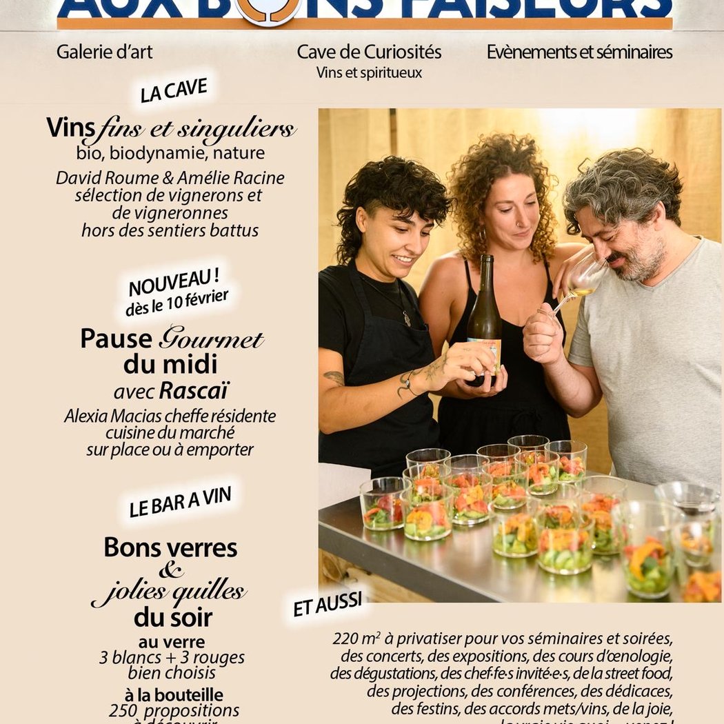 Aux bons faiseurs Rascaï - Cave à vin - Restaurant - Bar à Vin - Bio Biody Nature 5