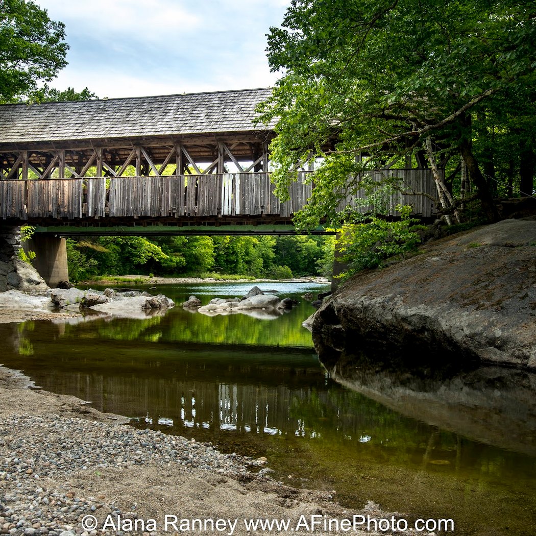 Historic Sunday River Covered Bridge 1