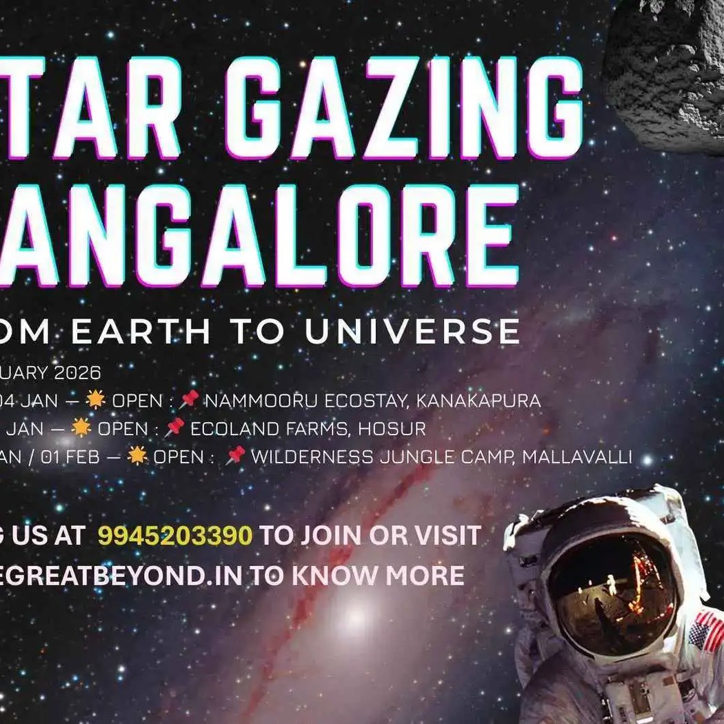 Bangalore StarGazing Astro Camp 1