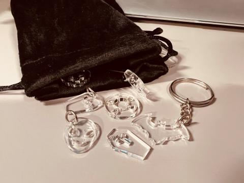 Creepy Laser Cut Charms - Teens 1