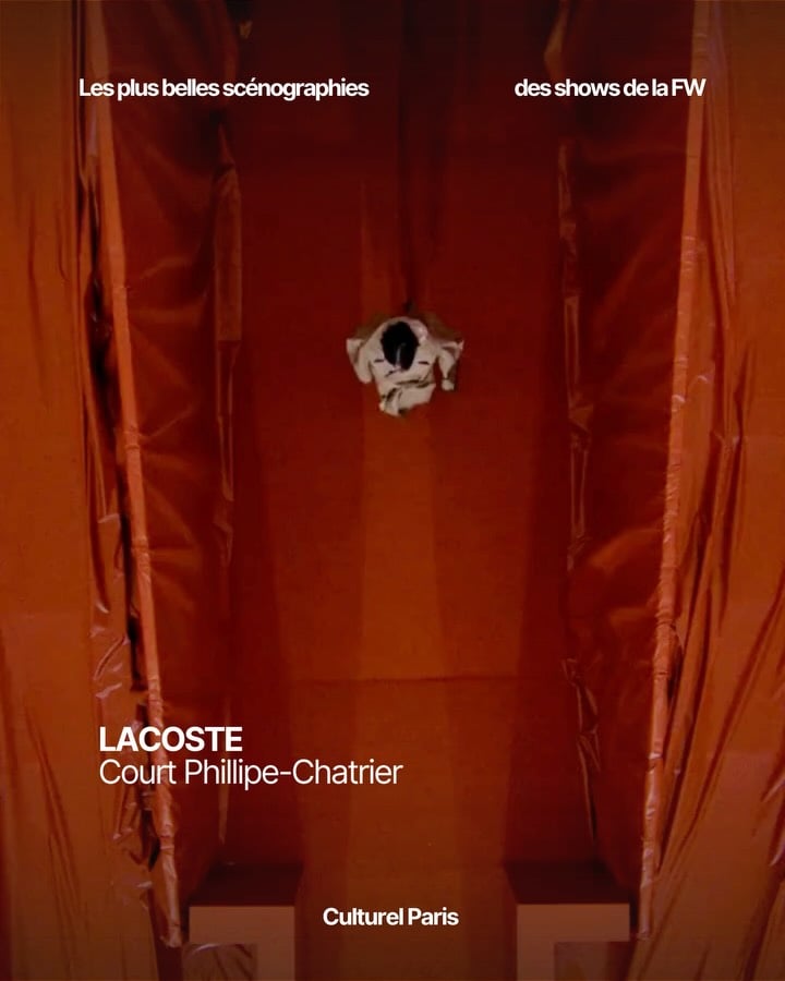 LACOSTE Fashion Show Scenography 1