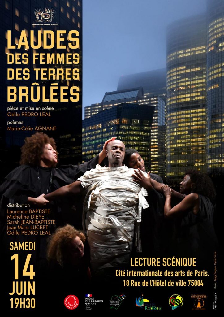 Odile Pedro Leal - Lecture scénique en avant-première 1