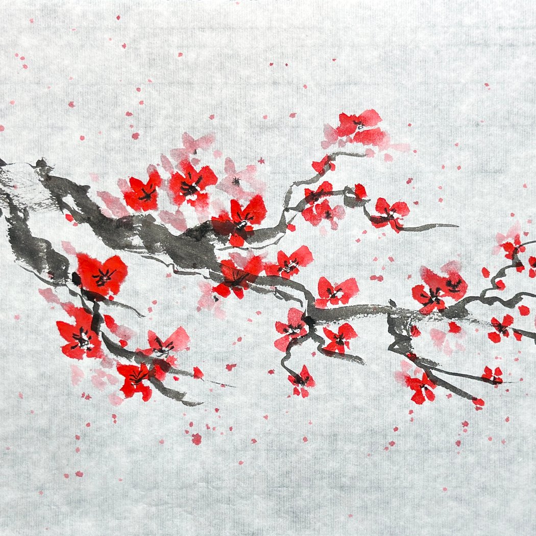 Chinese Brush Painting for Lunar New Year 1