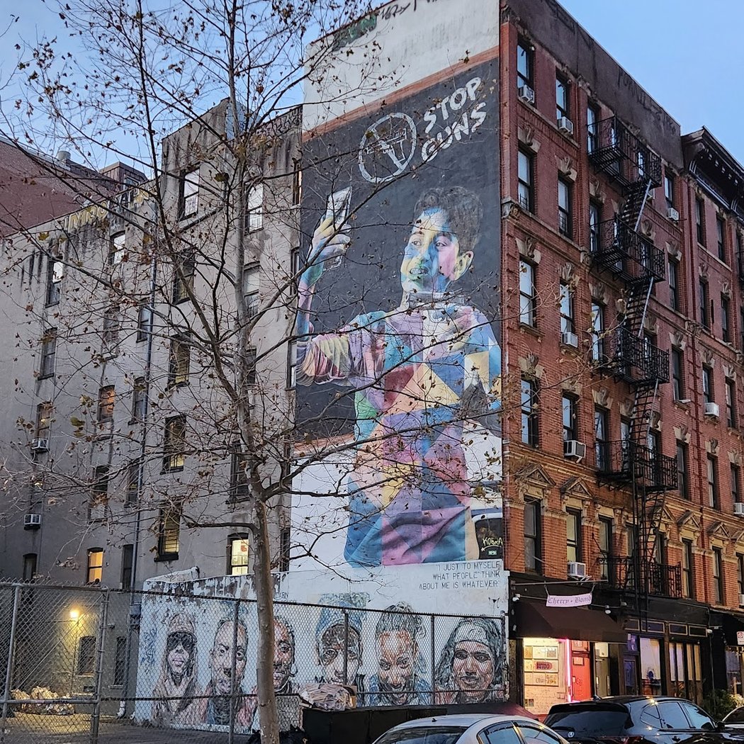 Stop Guns - Kobra's Mural 3