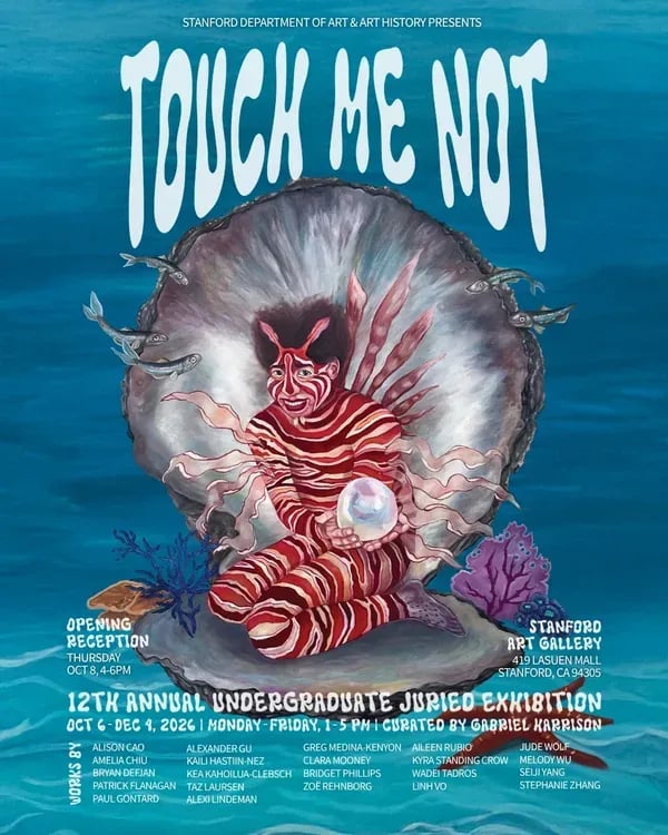 Touch Me Not: 12th Annual Undergraduate Juried Exhibition