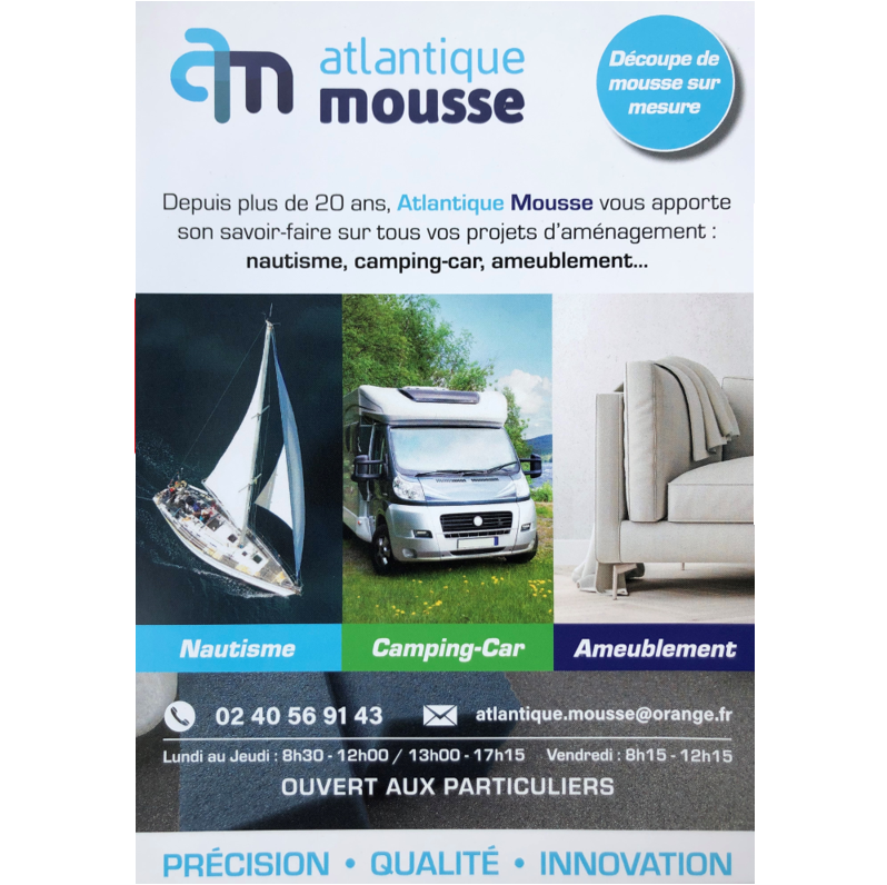 ATLANTIQUE MOUSSE - Découpe de mousse sur-mesure 1