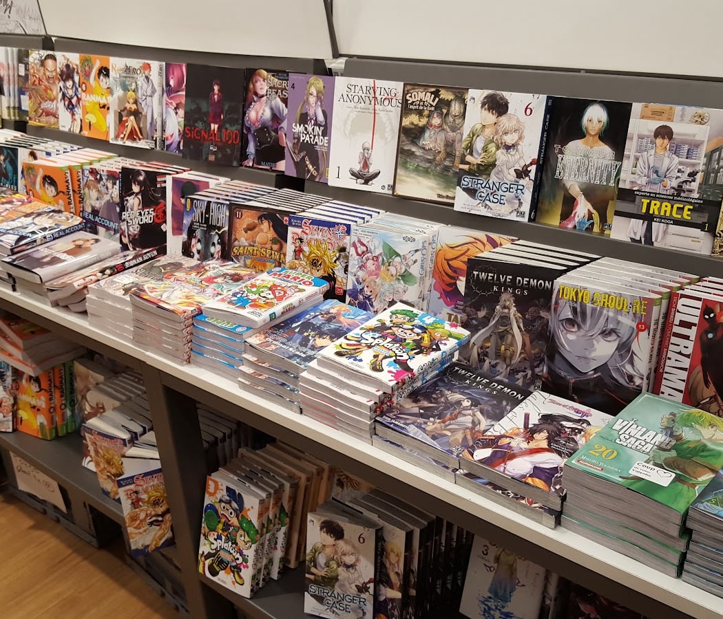 Le dessinateur Aré en dédicace 1
