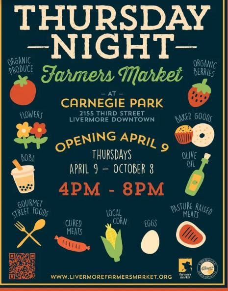 Livermore's Thursday Night Farmers Market 1