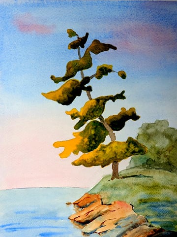 Watercolor with Kathleen Stumpfel 1