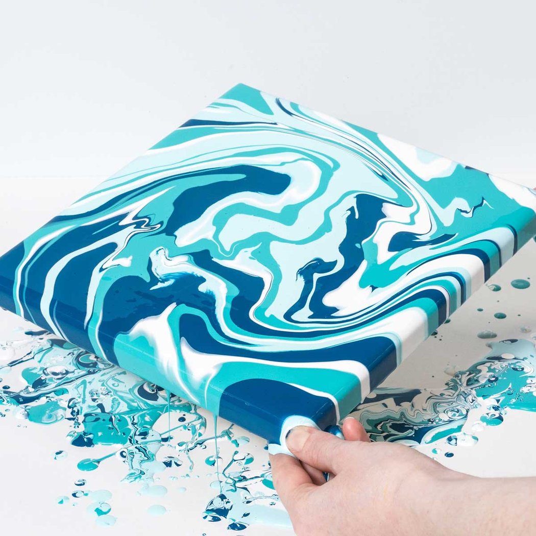 Make It Take It: Acrylic Pour Painting 1