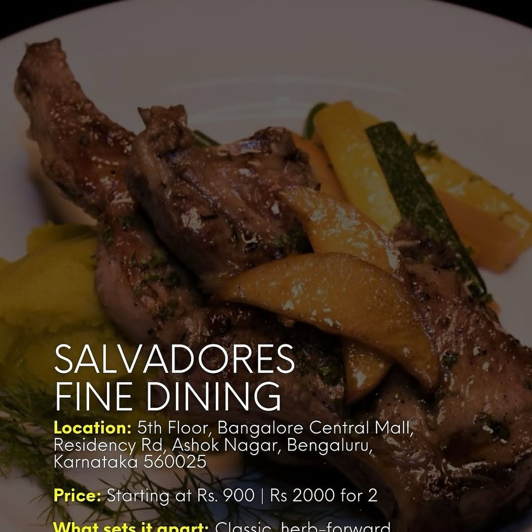 Salvadores Fine Dining 1