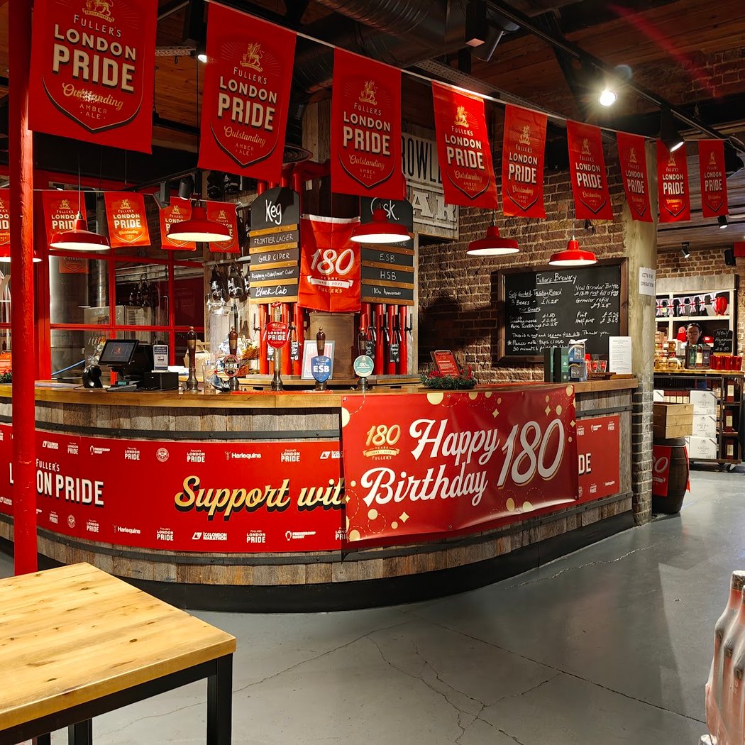 Fuller's Brewery Shop & Tours 3