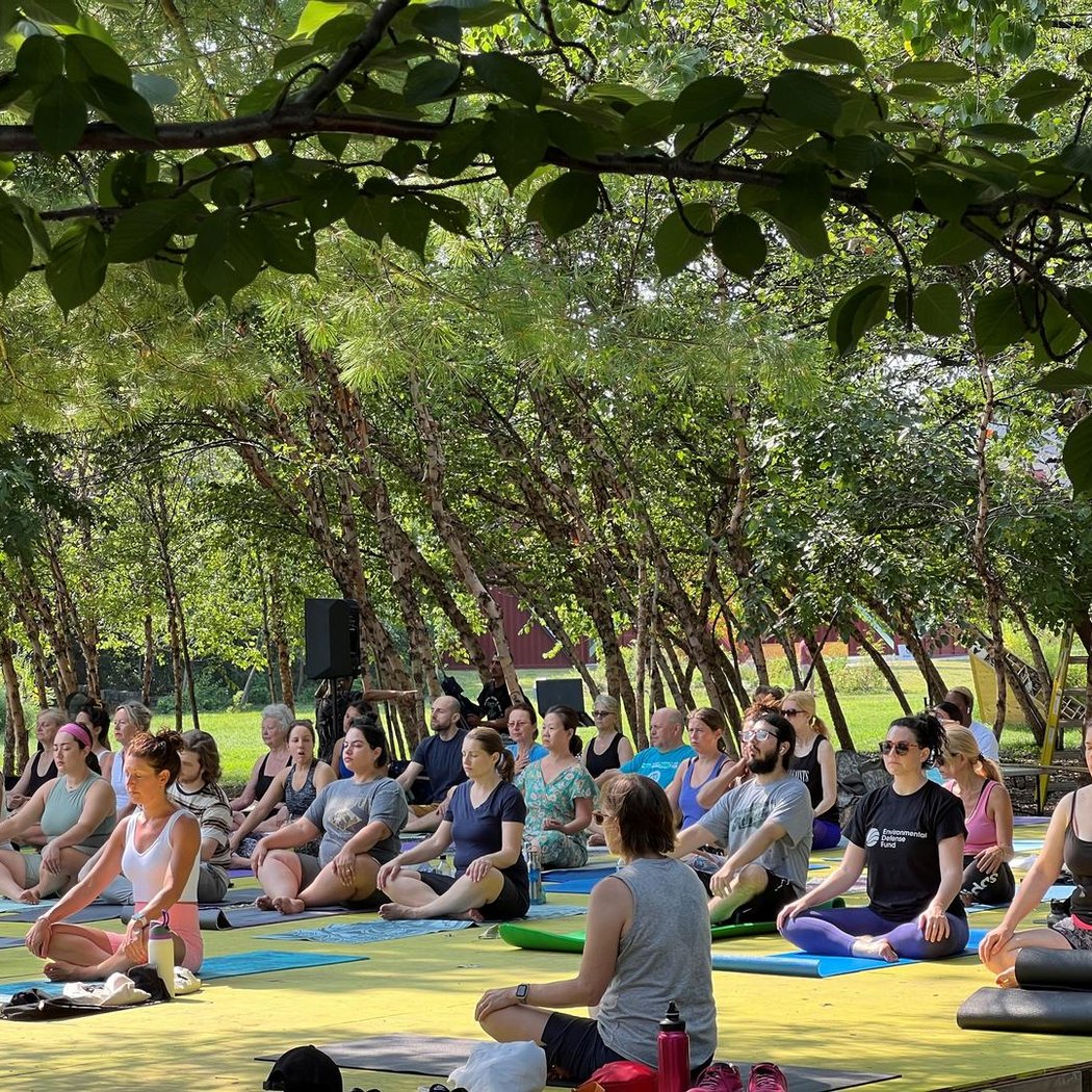 Yoga at Socrates with Astoria Yoga 3