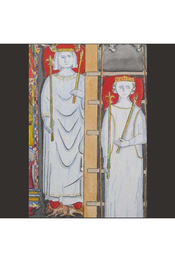Visite-atelier pour enfants autour des tombeaux des reines et rois de France 1