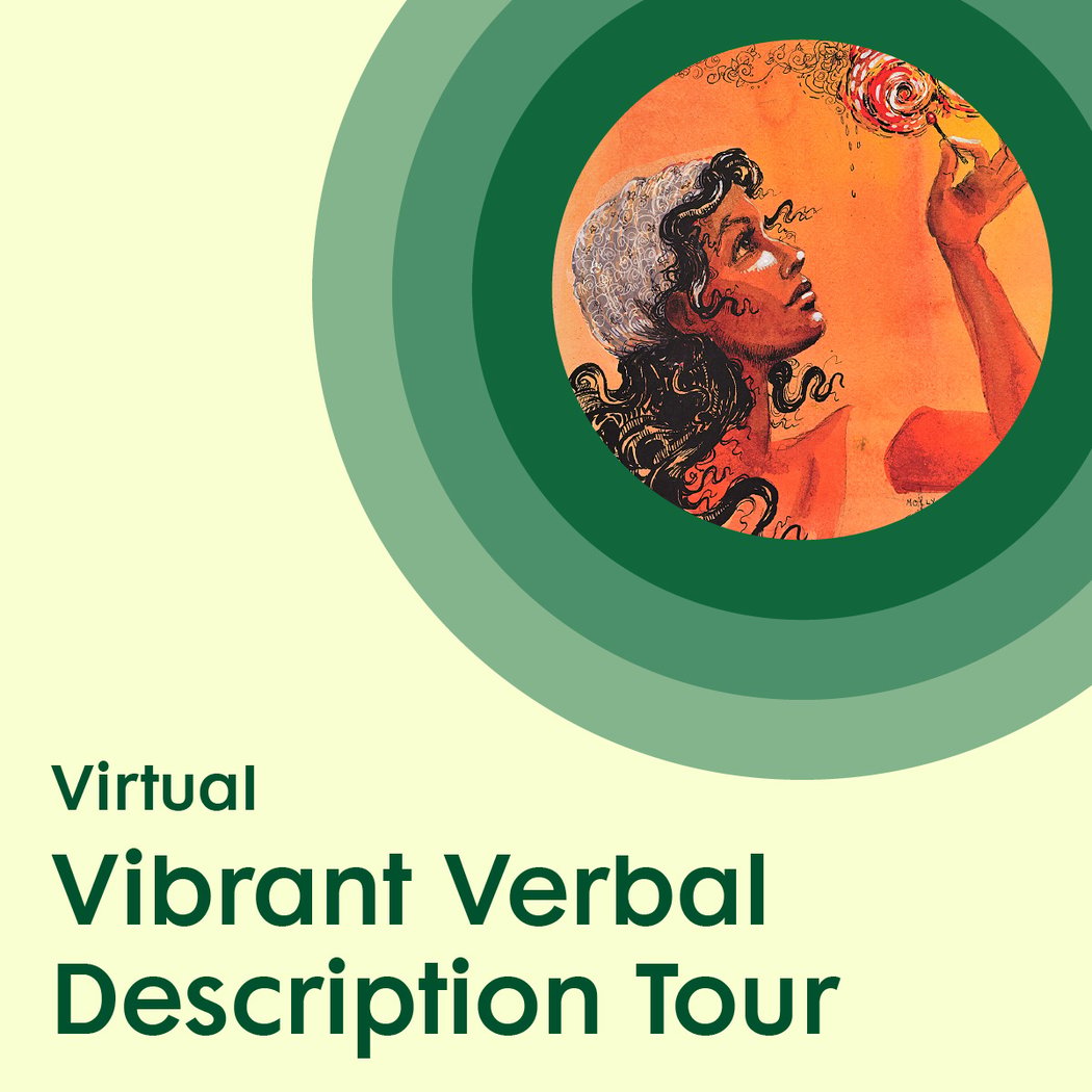 Virtual Vibrant Verbal Description Tour: Molly Crabapple 1