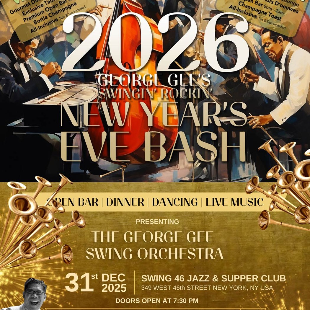 New Year’s Eve Big Band Dance Party 2026 1