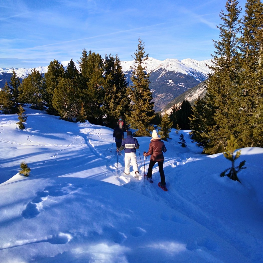 Snowshoeing, Alpine Hike, Yoga Trek Valmorel 2