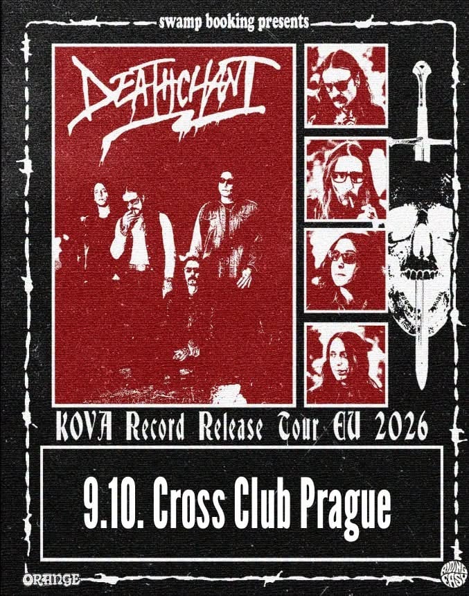 CROSS SQUARE w/ DEATHCHANT (USA) & SPIRIT THERAPY w/ BLOCKSBERG & MEMPHYS