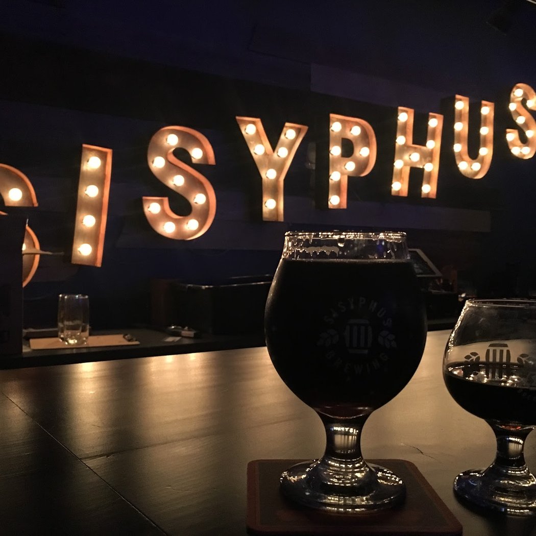 Sisyphus Brewing & Comedy 1