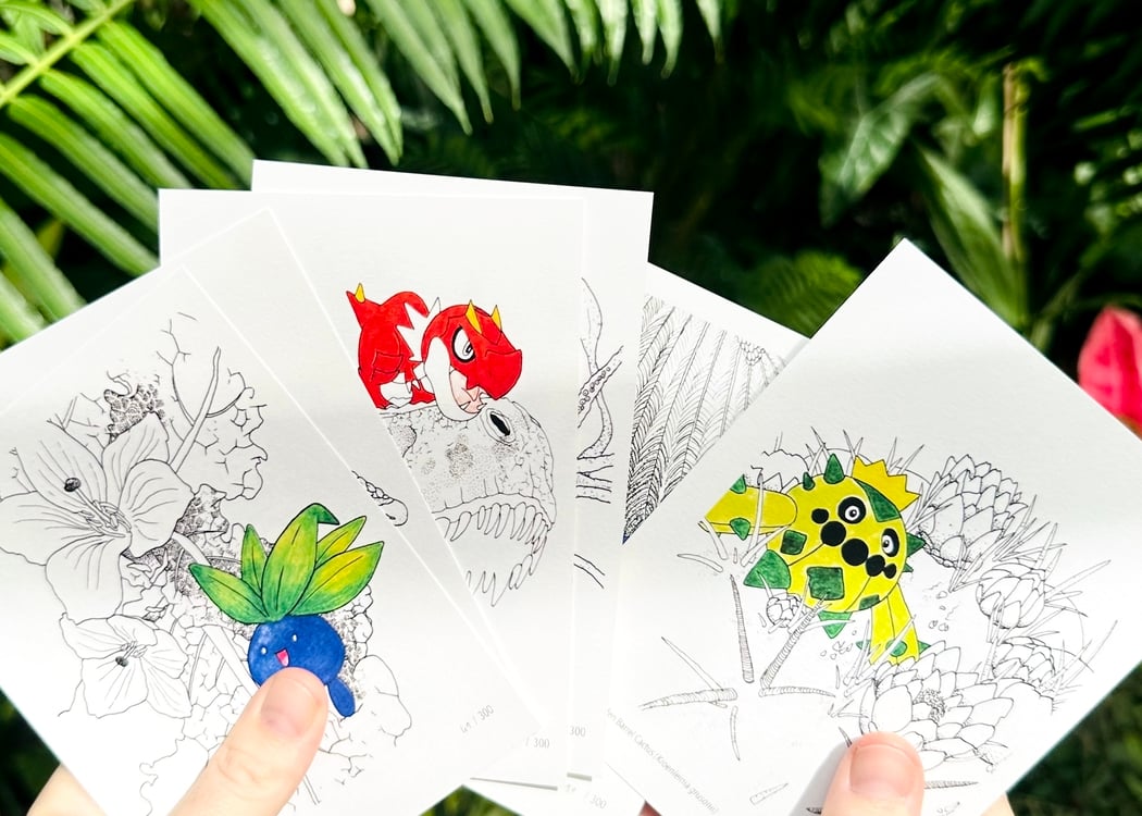 Atelier Pokémon et biodiversité - Dessiner les espèces qui inspirent les Pokémon