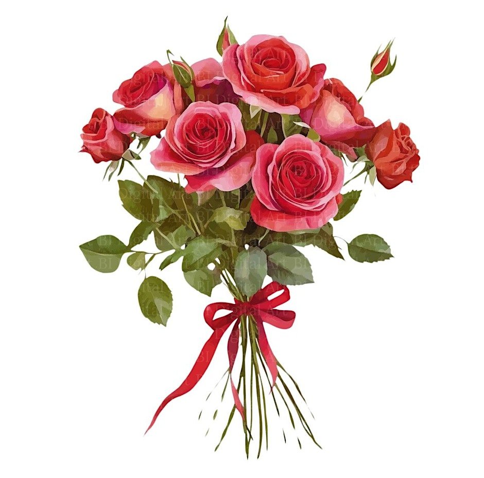 Crepe Paper Roses 1